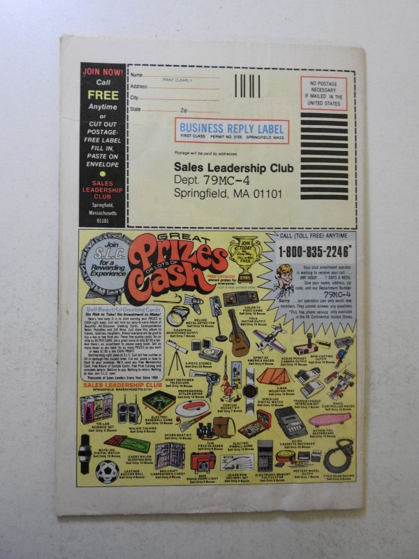 The X-Men #123 (1979) GD/VG Condition moisture damage