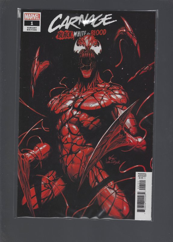 Carnage Black White And Blood #1 Variant