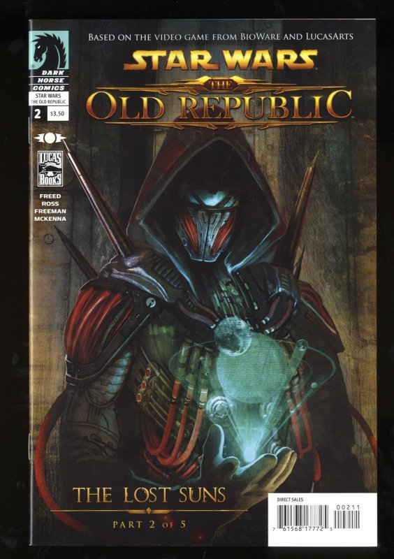 Star Wars: The Old Republic - The Lost Suns #2 NM- 9.2 1st Darth Marr Cover!