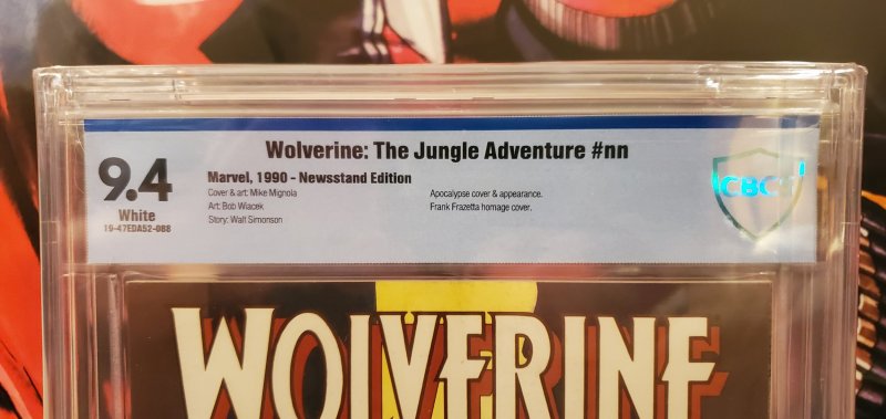 Wolverine: The Jungle Adventure - Newsstand Edition - CBCS 9.4