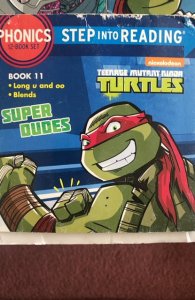 Nickelodeon TMNT step into reading tiny books