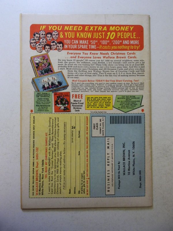 Thor #167 VG+ Condition centerfold detached at 1 staple