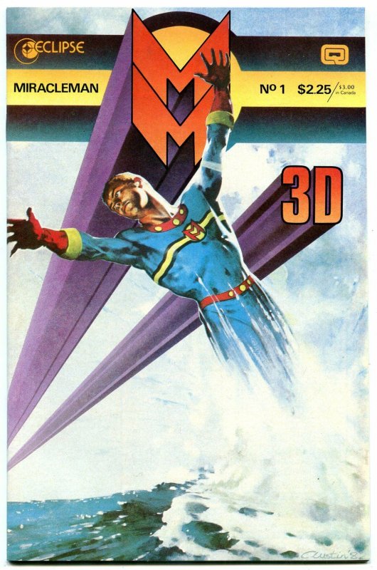 Miracleman 3-D #1 1985- Eclipse Comics -Alan Moore