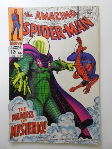 The Amazing Spider-Man #66 (1968) vs Mysterio! Beautiful VG/Fine Condition!