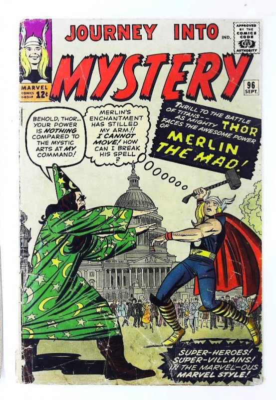 Journey into Mystery (1952 series) #96, Good+ (Actual scan)