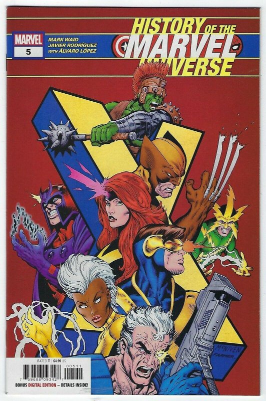 History Of The Marvel Universe # 5 Cover A NM