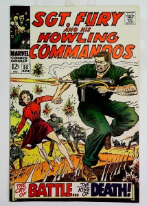Sgt. Fury   #55, NM- (Actual scan)