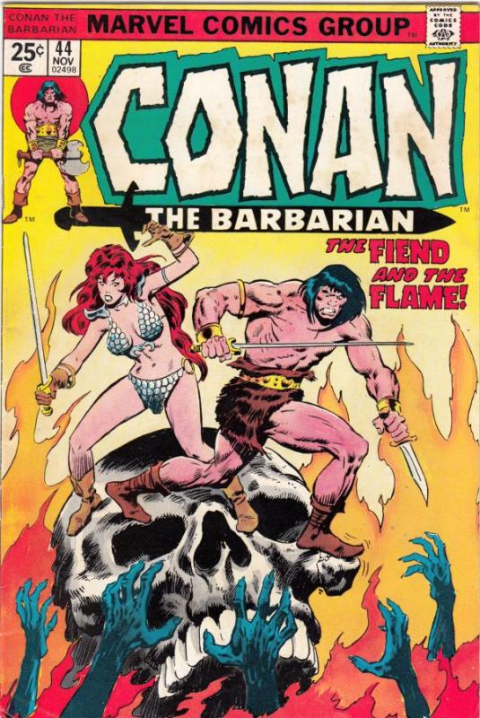 Conan the Barbarian #44 (Nov-74) FN/VF+ High-Grade Conan the Barbarian