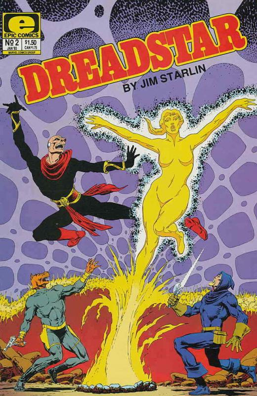 Dreadstar #2 VF/NM; Epic | save on shipping - details inside