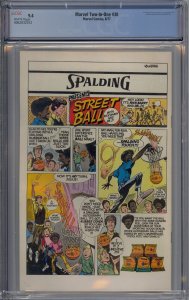 MARVEL TWO-IN-ONE #30 CGC 9.4 SPIDER-WOMAN WHITE PAGES