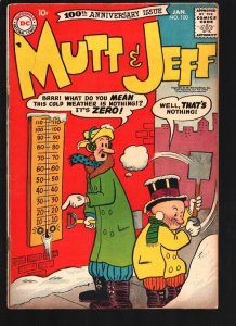 Mutt & Jeff #100 1958-DC-Special 100th Issue-Budd Fisher's wacky characters-C...