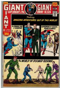 JIMMY OLSEN 140 VG+ GIANT Sept. 1971 KIRBY