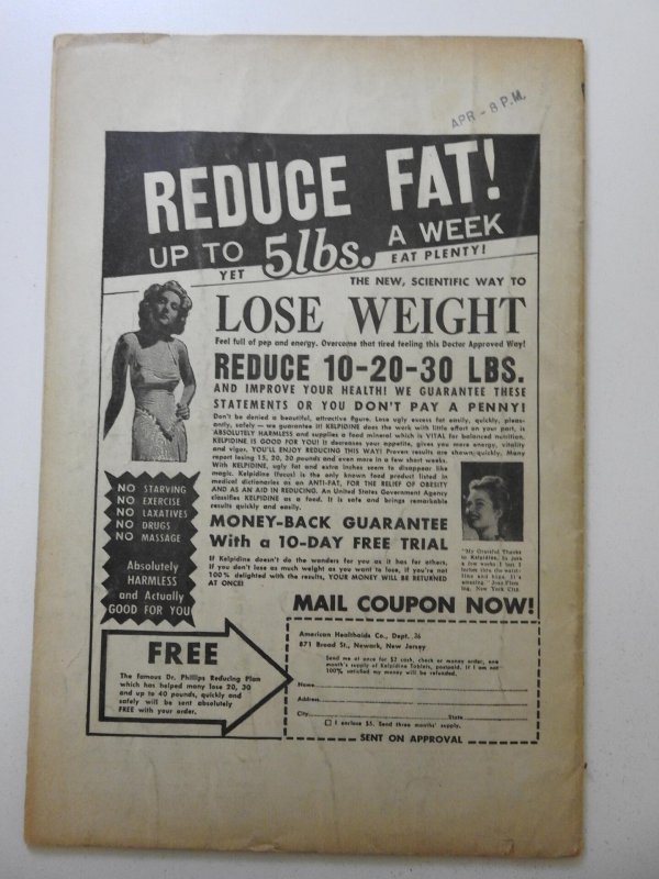 Western Adventures #5 (1949) VG- Condition