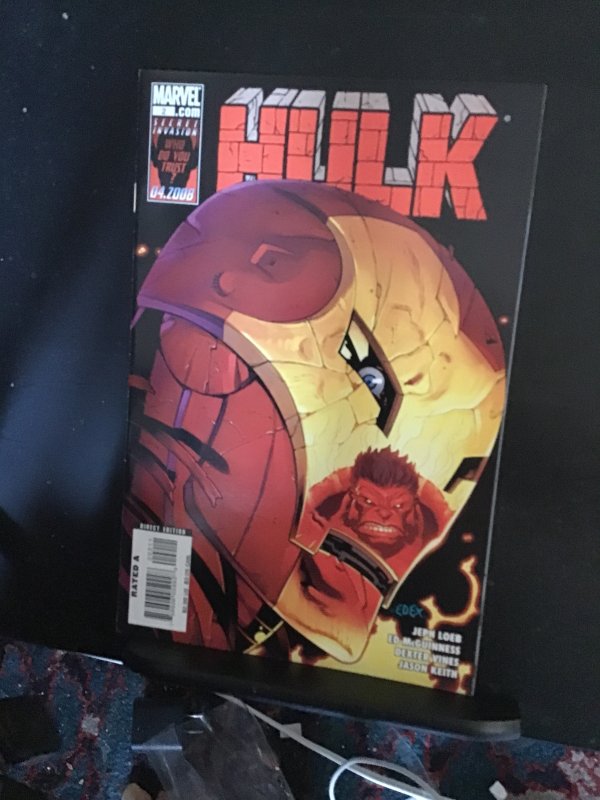 Hulk #2/(2008) first full red hulk! Super high gray key! NM Richmond CERT!