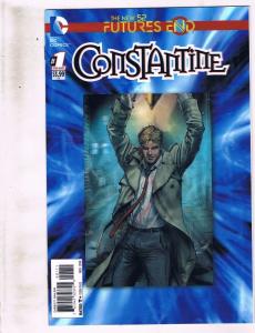 4 Futures End DC Comics NM #1 Constantine Justice League Lantern Corps Forev RF3