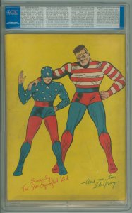 Star Spangled Comics #1 (1941) CGC 7.5! OW Pages! 1st App. Tarantula!