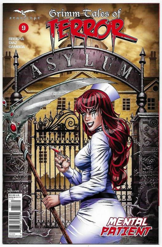 GFT Grimm Tales of Terror #9 Cvr C (Zenescope, 2017) NM