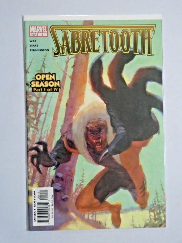 Sabretooth #1 Second 2nd Series 8.0 VF (2004)