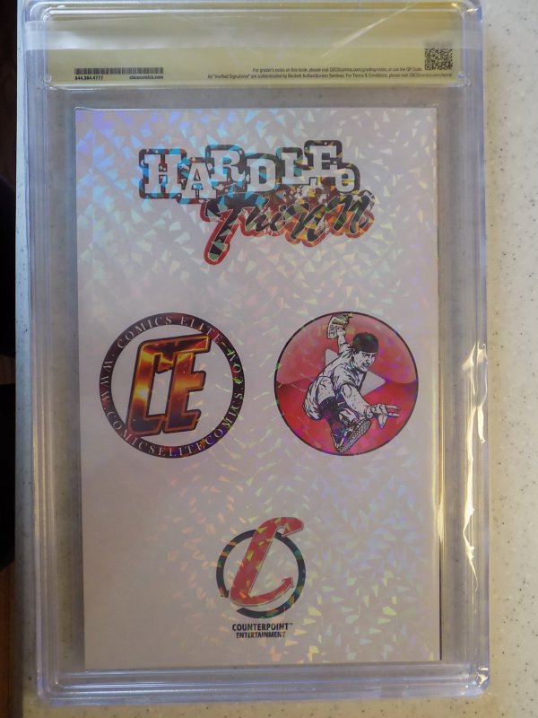 HARDLEE THINN CE/EIC PRISMA EXCLUSIVE RB WHITE AP1 CBCS SS 9.6 SIGNED MARAT