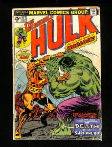 Incredible Hulk #177 See Description (Qualified)