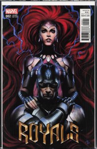 Royals #2 Variant Cover (2017) Inhumans