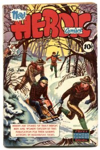 Heroic Comics #58 1950- Boy Scout cover FN