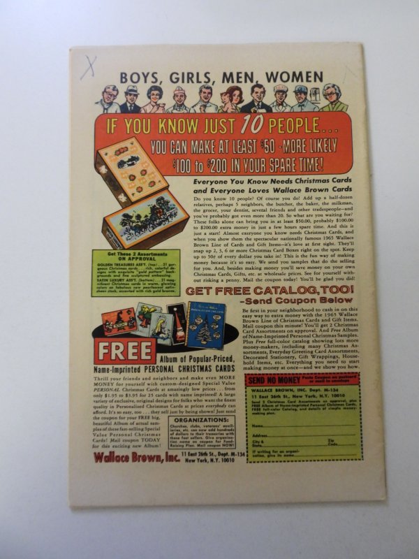 Tales to Astonish #71 (1965) VF- condition ink back cover