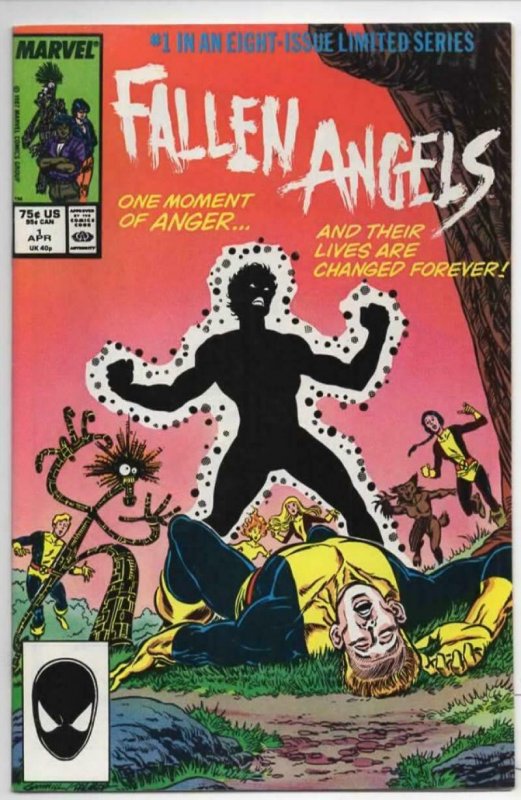 FALLEN ANGELS #1 2 3 4 5 6 7 8, VF/NM, X-men, 1987, New Mutants, 1-8