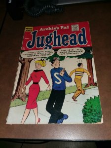 Archie's Pal Jughead 54 silver age 1958 Archie mlj comics betty headlights cover