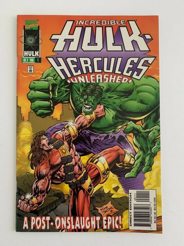 Incredible Hulk Hercules Unleashed #1 1996  Marvel Comics VF+ 