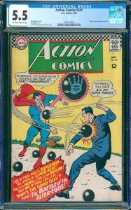 Action Comics #341 (DC, 1966) CGC 5.5