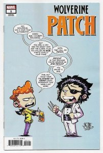 Wolverine Patch #1 Skottie Young Variant Marvel 2022 NM