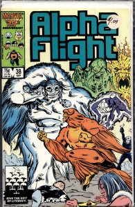 Alpha Flight #38 (1986) Alpha Flight