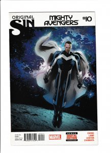 MIGHTY AVENGERS #10 (2014) ORIGINAL SIN | GREG LAND | DIRECT EDITION