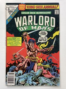 Warlord Of Mars Annual 1