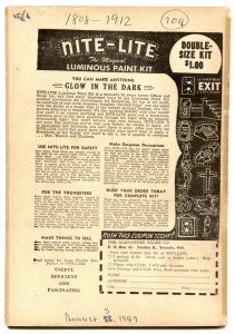 True Crime V. 2 #8 1949-Canadian edition- Rare Golden Age VG