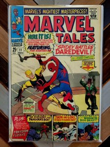 Marvel Tales #11 GD/VG (1967) SPIDER-MAN, DAREDEVIL, THOR, WASP / Ditko Cover