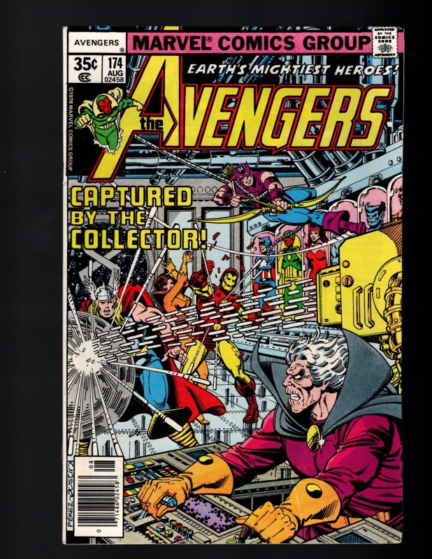The Avengers #173,174,175,176 (1978)