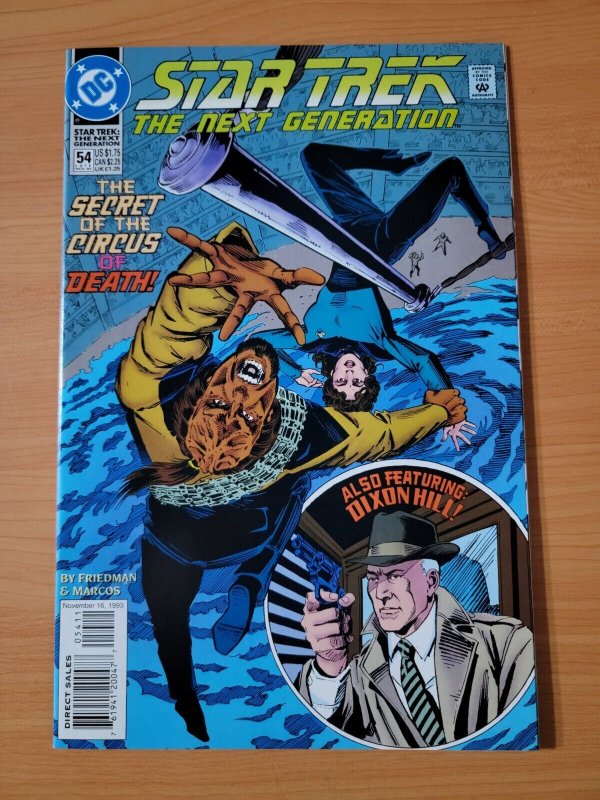 Star Trek The Next Generation #54 Direct Market Edition ~ NEAR MINT NM ~ 1993 DC