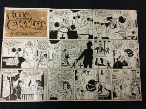 Ella Cinders Sunday Newspaper Original Comic Strip Art April 3 1949