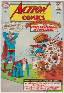 Action Comics #327 (Aug 1965, DC), VG condition (4.0)