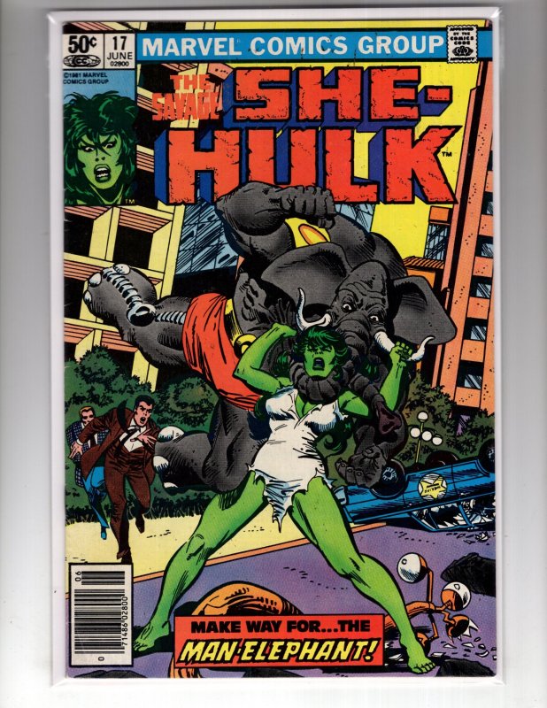 The Savage She-Hulk #17 (1981)  7.0 Bronze Age MARVEL / ID#04