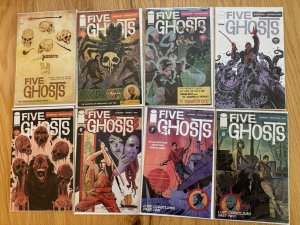 Five Ghosts #1-8 NM 2 3 4 5 6 7  1st print Image Barbiere Mooneyham Full Run
