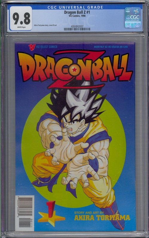 Dragon Ball Z Part 1 (1998) comic books