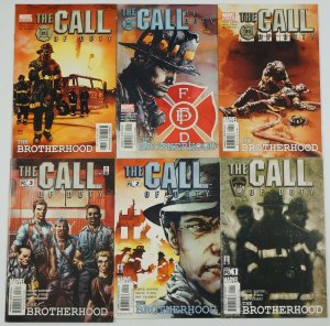 the Call of Duty: Brotherhood #1-6 VF/NM complete series FIRE FIGHTERS 9/11 set 