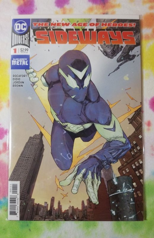 Sideways #1 (2018) 1st appearance of Sideways! nm-