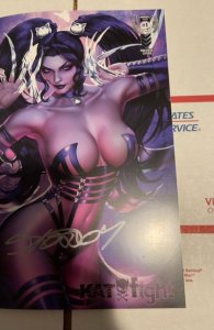 KATFIGHT: #1 ARIEL DIAZ ART VARIANT “Nice” Trade - Signed