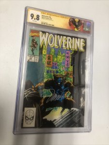 Wolverine (1990) #24 (CGC 9.8 SS) Signed Jim Lee