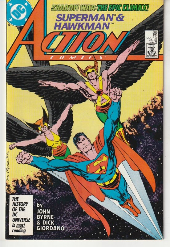 Action Comics #588 Direct Edition (1987)