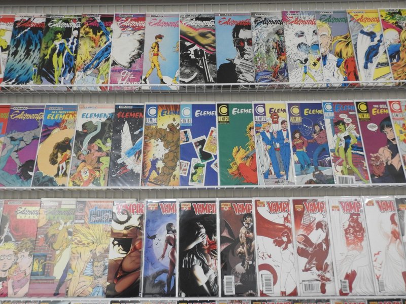 Huge Lot 150+ Comics W/ Vampirella, Deathlok, Fantastic Four+ Avg VF+ Condition!